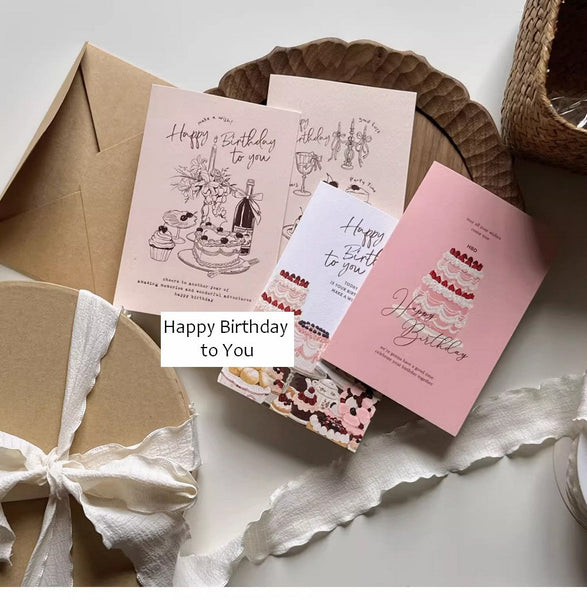 Creative Birthday Greeting Cards, Birthday Cards to Friends, Happy Birthday Cards, Beautiful Birthday Greeting Cards to Lovers, Greeting Cards to Mother-Silvia Home Craft