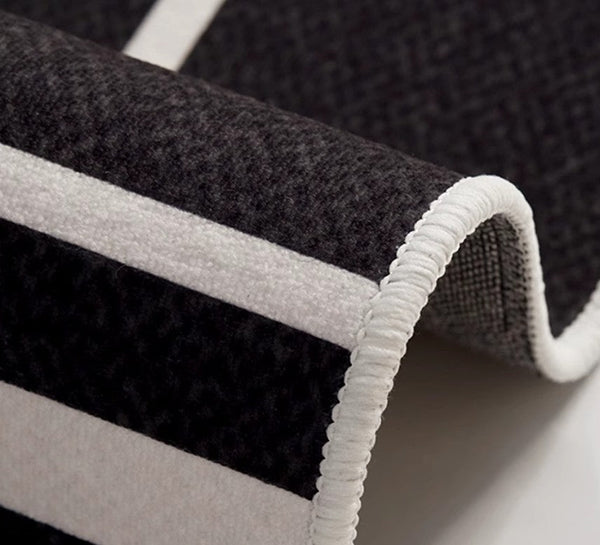 Modern Rugs for Living Room, Simple Contemporary Modern Rugs, Abstract Contemporary Rugs Next to Bed, Modern Rugs for Dining Room-Silvia Home Craft