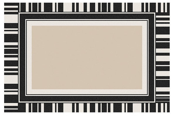 Modern Rugs for Living Room, Simple Contemporary Modern Rugs, Abstract Contemporary Rugs Next to Bed, Modern Rugs for Dining Room-Silvia Home Craft