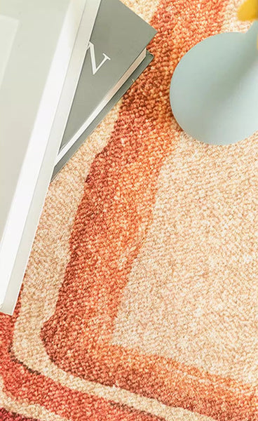 Contemporary Modern Rugs for Living Room, Geometric Modern Rugs under Dining Room Table, Modern Carpets under Coffee Table, Abstract Soft Rugs for Bedroom-Silvia Home Craft