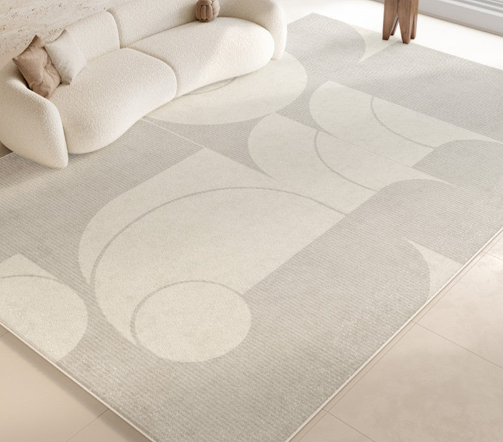 Abstract Contemporary Rugs For Bedroom, Soft Plush Carpet, Cozy Bedroom Floor Mat, Luxurious Bedroom Decor, Warm Bedside Rug, Abstract Pattern Design, Non-Slip Bedroom Mat, Durable Home Textile, Stylish Flooring Solution, Comfortable Sleep Space