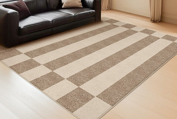 Modern Area Rug for Living Room, Extra Large Modern Floor Carpets for Office, Contemporary Rugs for Dining Room, Bedroom Floor Rugs-Silvia Home Craft