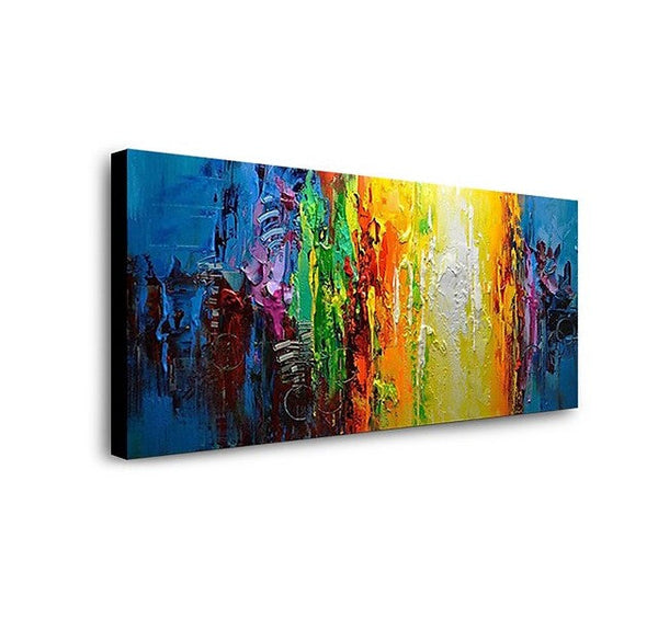Contemporary Wall Art Paintings, Simple Modern Paintings for Living Room, Large Acrylic Paintings for Living Room-Silvia Home Craft