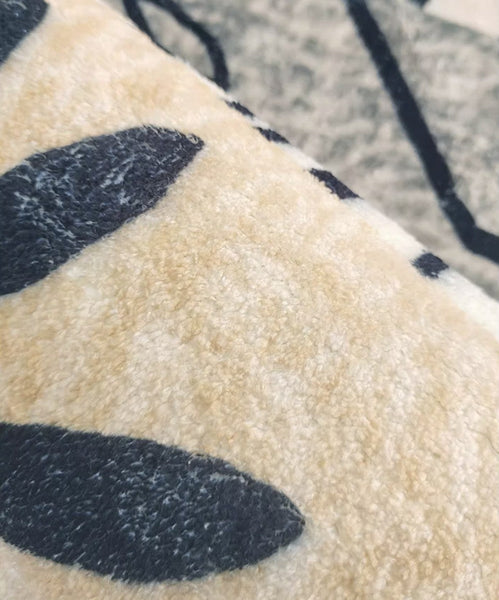 Thick Contemporary Area Rugs Next to Bed, Modern Runner Rugs for Hallway, Abstract Area Rugs for Living Room, Modern Rugs for Dining Room-Silvia Home Craft