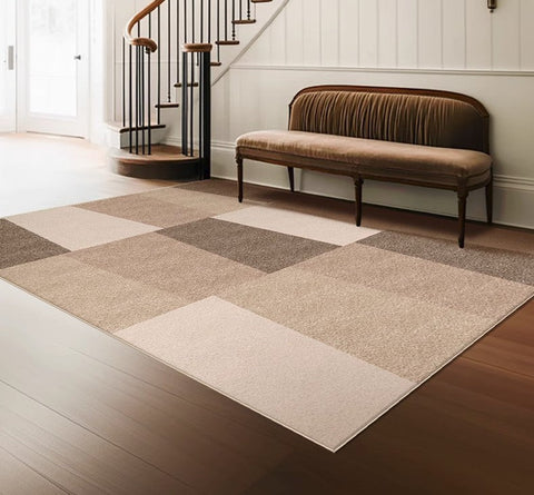 Extra Large Modern Floor Carpets for Office, Modern Area Rug for Living Room, Contemporary Rugs for Dining Room, Bedroom Floor Rugs-Silvia Home Craft