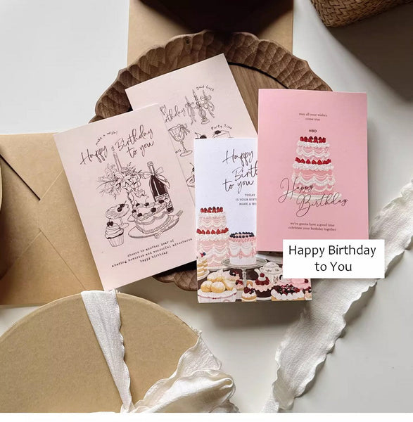 Creative Birthday Greeting Cards, Birthday Cards to Friends, Happy Birthday Cards, Beautiful Birthday Greeting Cards to Lovers, Greeting Cards to Mother-Silvia Home Craft