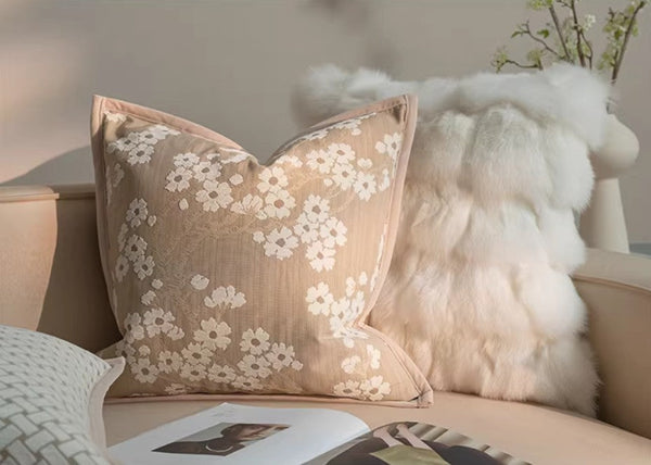 Modern Decorative Pillow Cover, Decorative Throw Pillows for Living Room, Decorative Pillow Arrangement Ideas for Couch, Modern Sofa Pillows-Silvia Home Craft