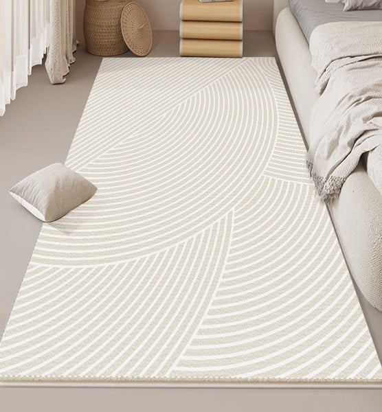 Abstract Geometric Modern Rugs for Living Room, Soft Modern Rugs for Bedroom, Simple Modern Carpets for Interior Design, Modern Rugs for Dining Room-Silvia Home Craft