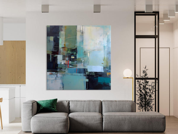 Original Modern Paintings, Contemporary Canvas Art, Modern Acrylic Artwork, Buy Art Paintings Online, Large Abstract Painting for Bedroom-Silvia Home Craft