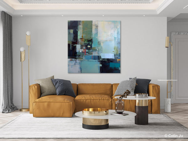 Original Modern Paintings, Contemporary Canvas Art, Modern Acrylic Artwork, Buy Art Paintings Online, Large Abstract Painting for Bedroom-Silvia Home Craft