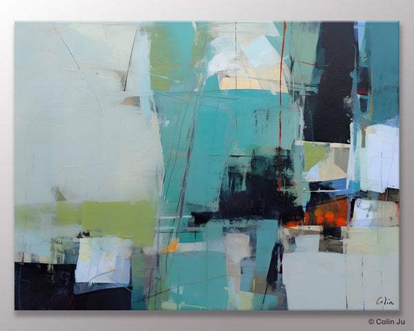 Oversized Canvas Paintings, Original Abstract Art, Large Wall Art Ideas for Living Room, Hand Painted Canvas Art, Contemporary Acrylic Art-Silvia Home Craft