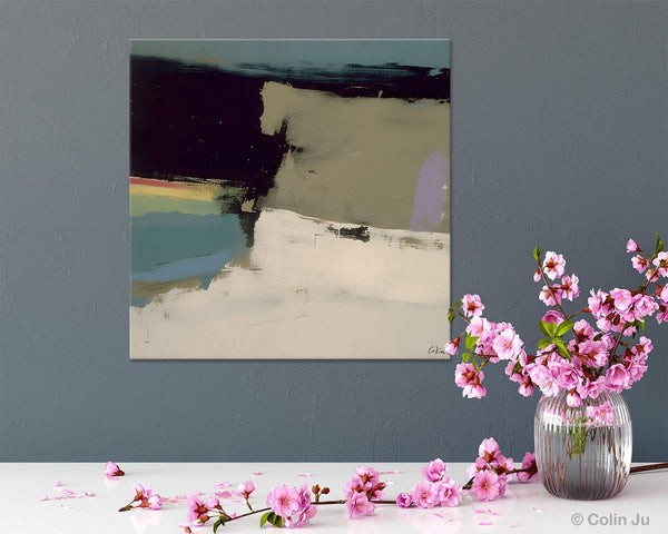 Modern Abstract Artwork, Original Canvas Wall Art, Contemporary Acrylic Paintings, Hand Painted Canvas Art, Large Abstract Painting for Sale-Silvia Home Craft