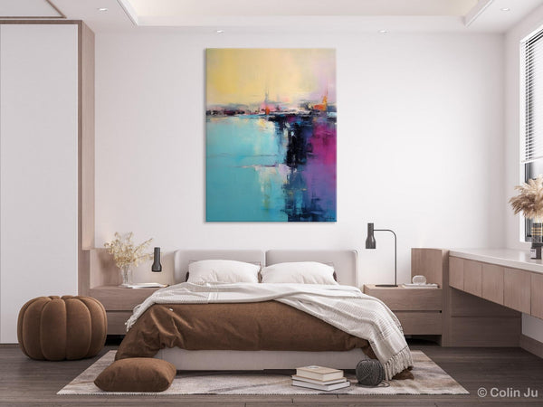 Large Original Artwork, Contemporary Acrylic Painting on Canvas, Large Wall Art Paintings for Living Room, Modern Canvas Art Paintings-Silvia Home Craft