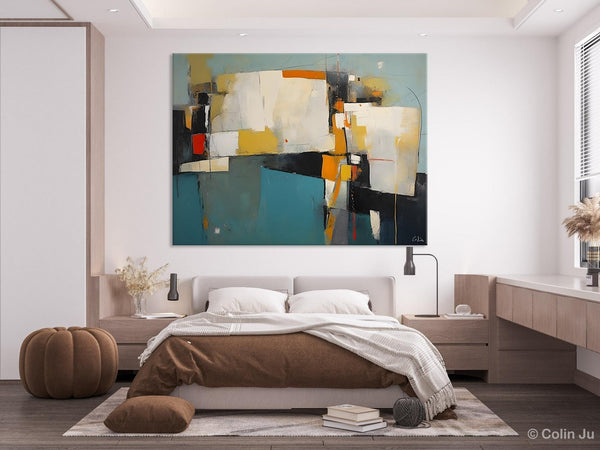 Hand Painted Canvas Art, Large Wall Art Ideas for Living Room, Oversized Canvas Paintings, Original Abstract Art, Contemporary Acrylic Art-Silvia Home Craft