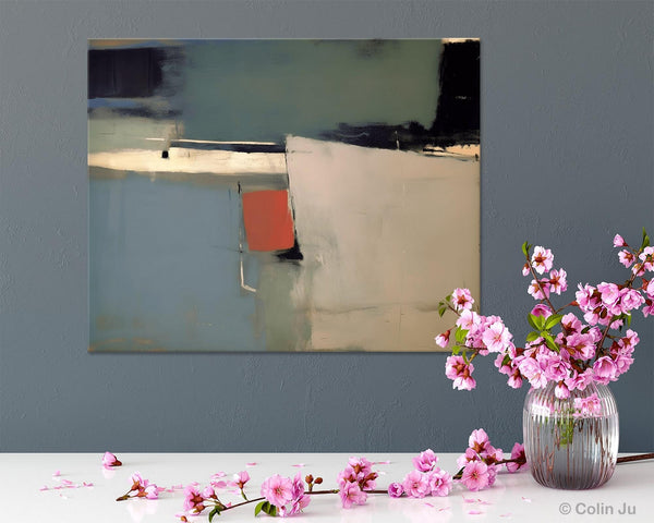 Huge Abstract Painting for Bedroom, Large Original Abstract Wall Art, Oversized Contemporary Acrylic Paintings, Abstract Paintings on Canvas-Silvia Home Craft