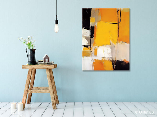 Extra Large Paintings for Bedroom, Abstract Wall Paintings, Large Contemporary Wall Art, Hand Painted Canvas Art, Original Modern Painting-Silvia Home Craft