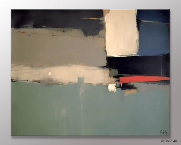 Contemporary Acrylic Paintings, Extra Large Abstract Painting for Living Room, Large Original Abstract Wall Art, Abstract Painting on Canvas-Silvia Home Craft