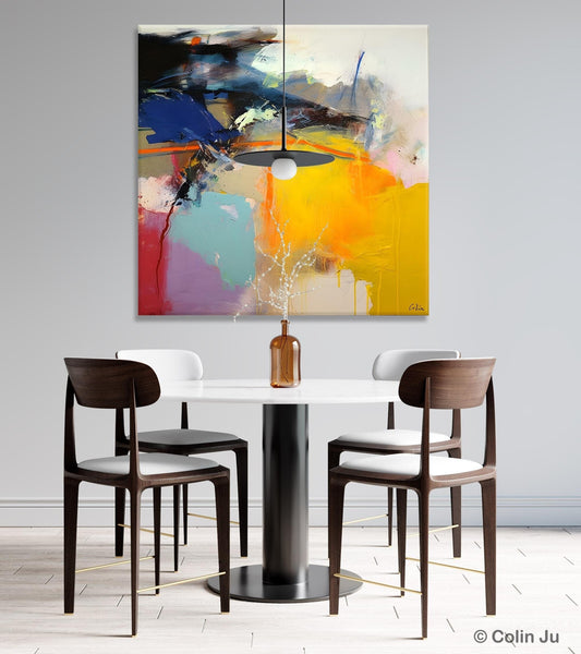 Original Modern Abstract Artwork, Extra Large Canvas Paintings for Living Room, Modern Canvas Art Paintings, Abstract Wall Art for Sale-Silvia Home Craft