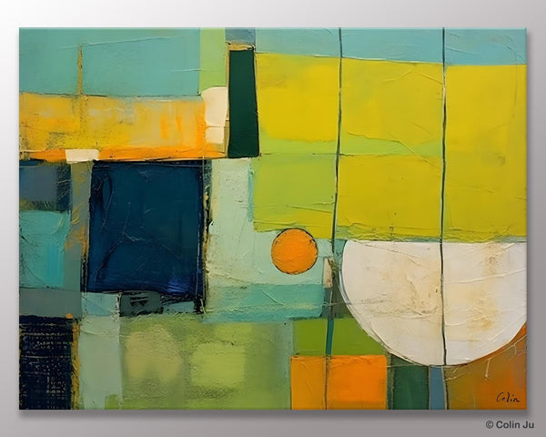 Contemporary Acrylic Paintings, Hand Painted Original Canvas Wall Art, Large Canvas Art Painting for Bedroom, Huge Modern Abstract Paintings-Silvia Home Craft