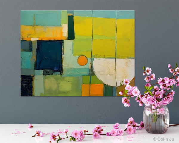 Contemporary Acrylic Paintings, Hand Painted Original Canvas Wall Art, Large Canvas Art Painting for Bedroom, Huge Modern Abstract Paintings-Silvia Home Craft