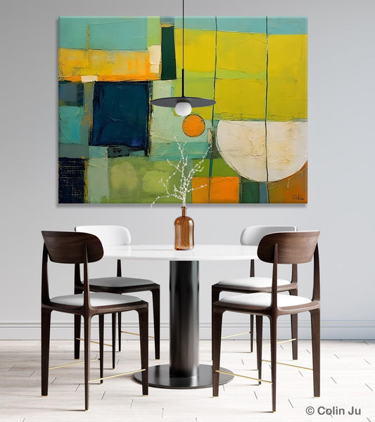 Contemporary Acrylic Paintings, Hand Painted Original Canvas Wall Art, Large Canvas Art Painting for Bedroom, Huge Modern Abstract Paintings-Silvia Home Craft