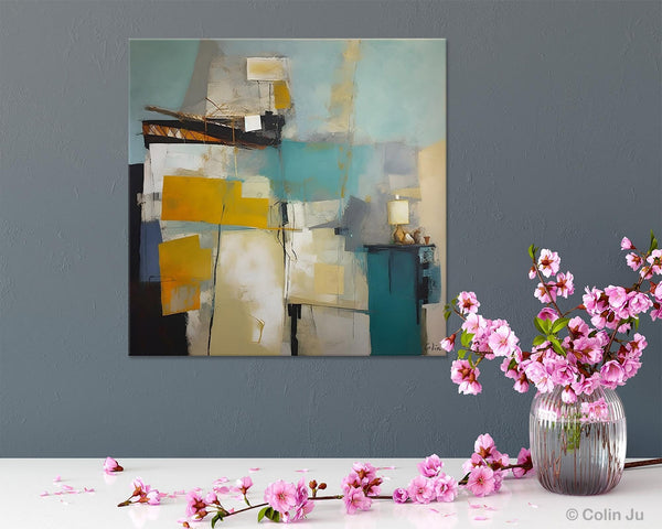 Original Modern Paintings, Contemporary Canvas Art for Living Room, Modern Acrylic Paintings, Extra Large Abstract Paintings on Canvas-Silvia Home Craft