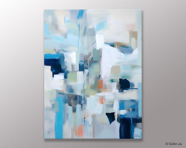 Large Modern Canvas Wall Paintings, Original Abstract Art, Hand Painted Acrylic Painting on Canvas, Large Wall Art Painting for Dining Room-Silvia Home Craft