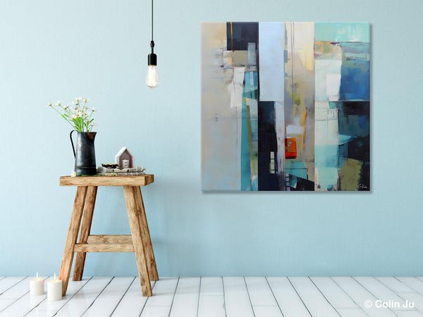 Original Modern Acrylic Art, Abstract Canvas Art for Bedroom, Modern Canvas Art Paintings, Extra Large Abstract Paintings for Dining Room-Silvia Home Craft