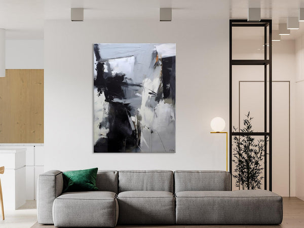 Original Abstract Canvas Art, Large Wall Painting for Bedroom, Hand Painted Canvas Art, Large Modern Paintings, Acrylic Painting on Canvas-Silvia Home Craft