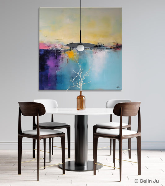 Original Abstract Wall Art, Simple Canvas Art, Large Canvas Paintings for Living Room, Large Abstract Artwork, Modern Acrylic Art for Sale-Silvia Home Craft