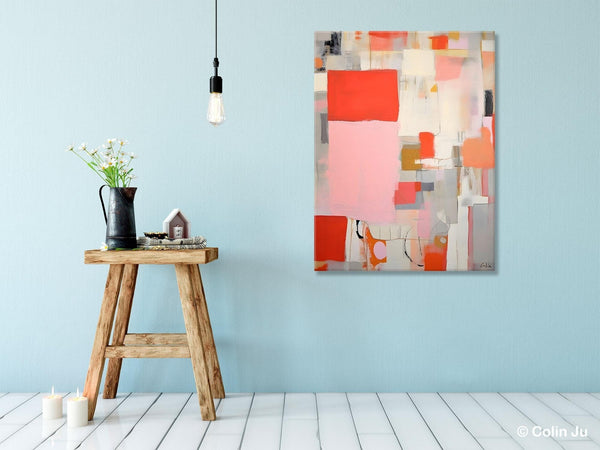 Original Wall Art Paintings, Large Paintings for Sale, Large Modern Canvas Art for Bedroom, Hand Painted Canvas Art, Acrylic Art on Canvas-Silvia Home Craft