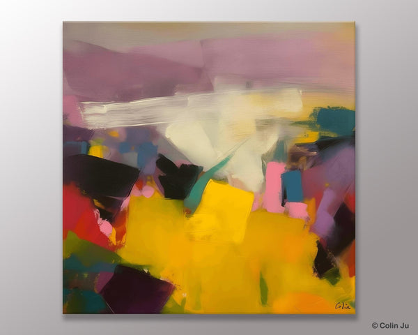 Original Canvas Wall Art, Contemporary Acrylic Paintings, Hand Painted Canvas Art, Modern Abstract Artwork, Large Abstract Painting for Sale-Silvia Home Craft
