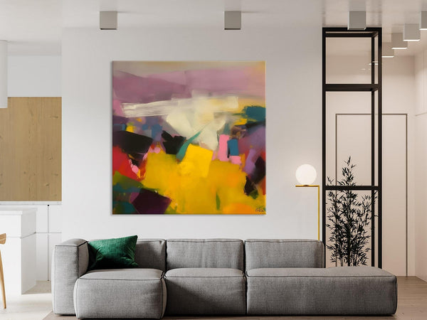 Original Canvas Wall Art, Contemporary Acrylic Paintings, Hand Painted Canvas Art, Modern Abstract Artwork, Large Abstract Painting for Sale-Silvia Home Craft