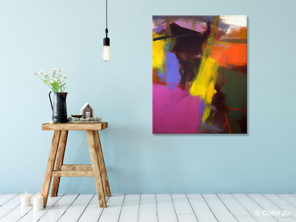 Abstract Paintings for Sale, Modern Wall Art for Living Room, Contemporary Acrylic Paintings, Original Abstract Art, Abstract Art on Canvas-Silvia Home Craft