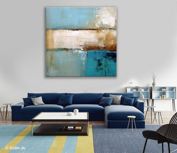 Contemporary Canvas Art, Modern Acrylic Artwork, Hand Painted Canvas Art, Original Abstract Wall Art, Extra Large Abstract Painting for Sale-Silvia Home Craft