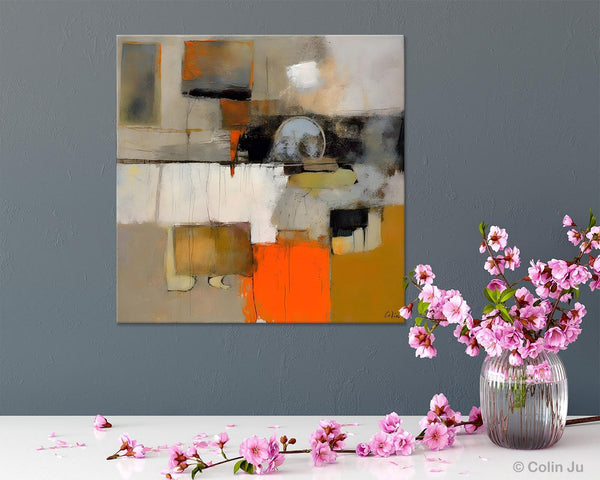 Contemporary Canvas Art, Modern Acrylic Artwork, Buy Art Paintings Online, Original Modern Paintings, Large Abstract Painting for Bedroom-Silvia Home Craft