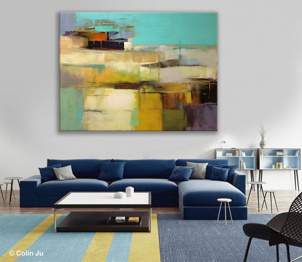 Modern Wall Art Ideas for Bedroom, Extra Large Canvas Painting, Original Abstract Art, Hand Painted Wall Art, Contemporary Acrylic Paintings-Silvia Home Craft