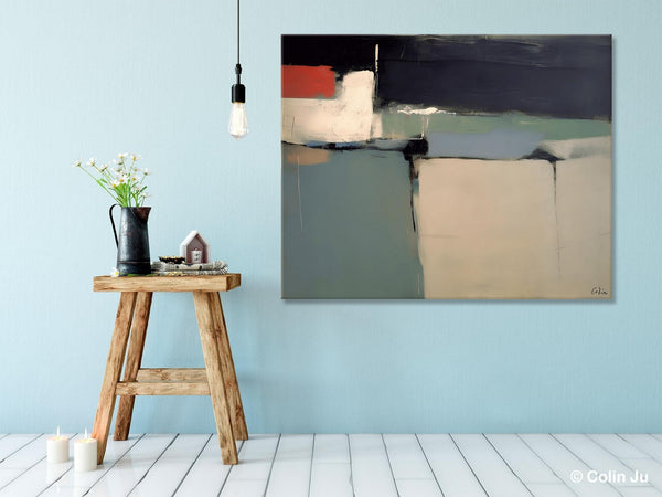 Large Acrylic Painting for Living Room, Modern Abstract Painting, Hand Painted Canvas Art, Original Abstract Art, Acrylic Painting on Canvas-Silvia Home Craft