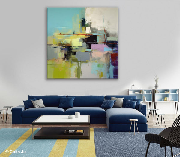 Original Modern Wall Art, Modern Canvas Paintings, Contemporary Canvas Art, Modern Acrylic Artwork, Large Abstract Painting for Bedroom-Silvia Home Craft