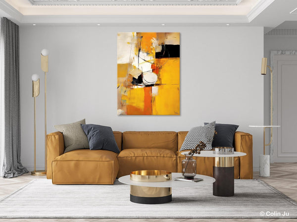 Large Paintings for Living Room, Large Original Art, Buy Wall Art Online, Contemporary Acrylic Painting on Canvas, Modern Wall Art Paintings-Silvia Home Craft