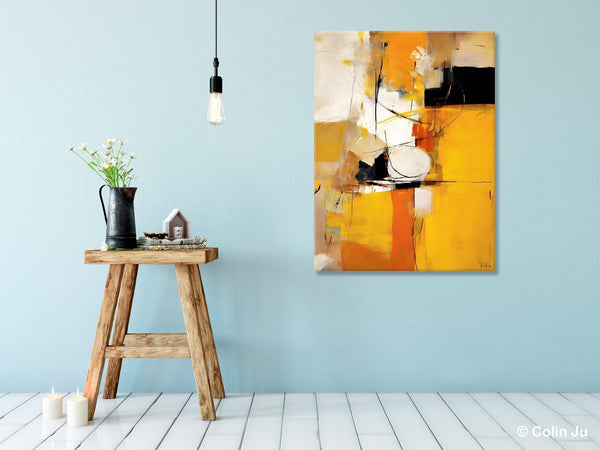 Large Paintings for Living Room, Large Original Art, Buy Wall Art Online, Contemporary Acrylic Painting on Canvas, Modern Wall Art Paintings-Silvia Home Craft
