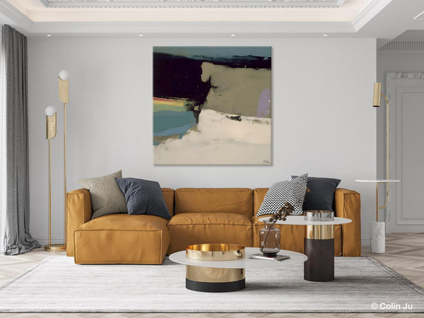Modern Abstract Artwork, Original Canvas Wall Art, Contemporary Acrylic Paintings, Hand Painted Canvas Art, Large Abstract Painting for Sale-Silvia Home Craft