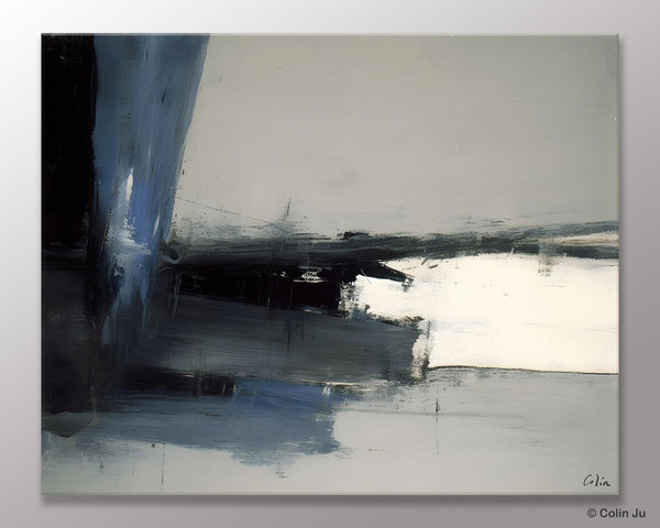 Extra Large Abstract Painting for Bedroom, Large Original Abstract Wall Art, Contemporary Acrylic Paintings, Abstract Paintings on Canvas-Silvia Home Craft