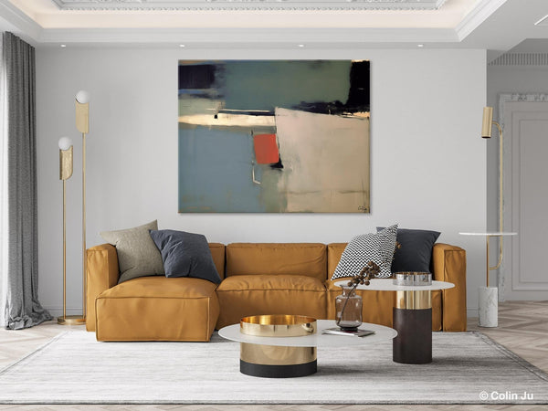 Huge Abstract Painting for Bedroom, Large Original Abstract Wall Art, Oversized Contemporary Acrylic Paintings, Abstract Paintings on Canvas-Silvia Home Craft