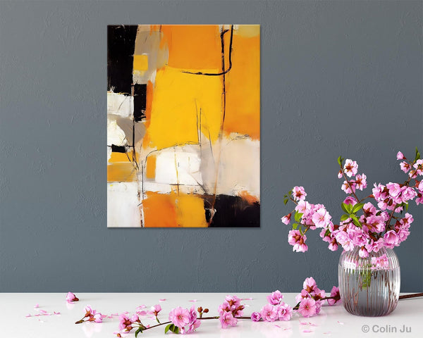 Extra Large Paintings for Bedroom, Abstract Wall Paintings, Large Contemporary Wall Art, Hand Painted Canvas Art, Original Modern Painting-Silvia Home Craft