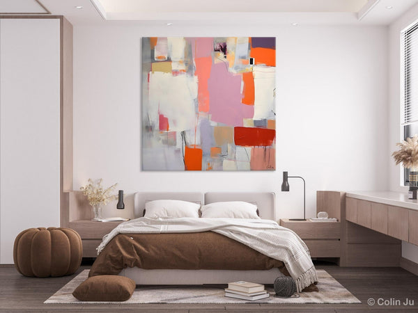 Modern Acrylic Paintings, Original Modern Paintings, Contemporary Canvas Art for Living Room, Extra Large Abstract Paintings on Canvas-Silvia Home Craft