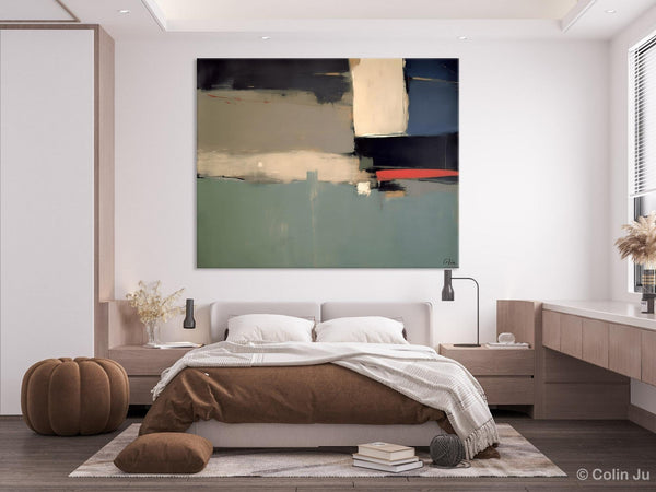 Contemporary Acrylic Paintings, Extra Large Abstract Painting for Living Room, Large Original Abstract Wall Art, Abstract Painting on Canvas-Silvia Home Craft