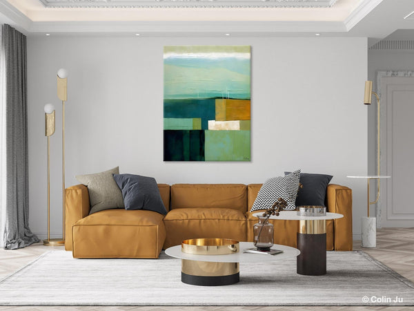 Large Wall Art Painting for Bedroom, Original Canvas Artwork, Contemporary Acrylic Painting on Canvas, Oversized Abstract Wall Art Paintings-Silvia Home Craft