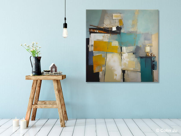 Original Modern Paintings, Contemporary Canvas Art for Living Room, Modern Acrylic Paintings, Extra Large Abstract Paintings on Canvas-Silvia Home Craft