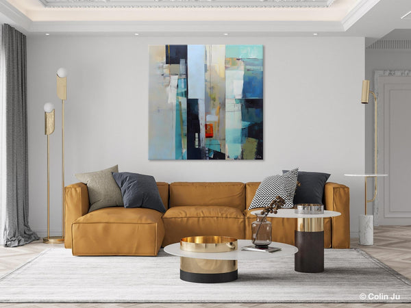 Original Modern Acrylic Art, Abstract Canvas Art for Bedroom, Modern Canvas Art Paintings, Extra Large Abstract Paintings for Dining Room-Silvia Home Craft